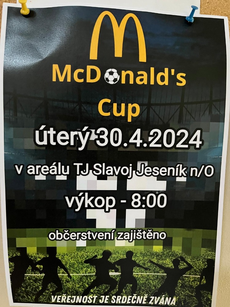 Naši hoši vyhráli 1. místo v okresním finále McDonald´s Cup